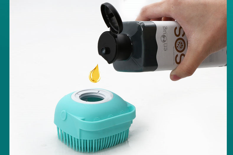 2-in-1 Pet Shampoo Brush