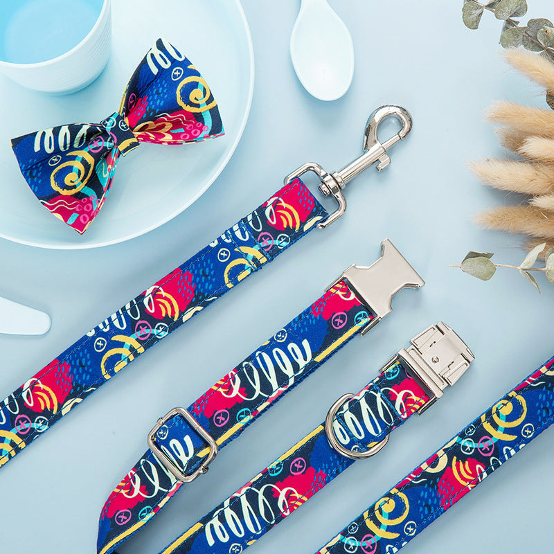 Pet Collar Leash Set