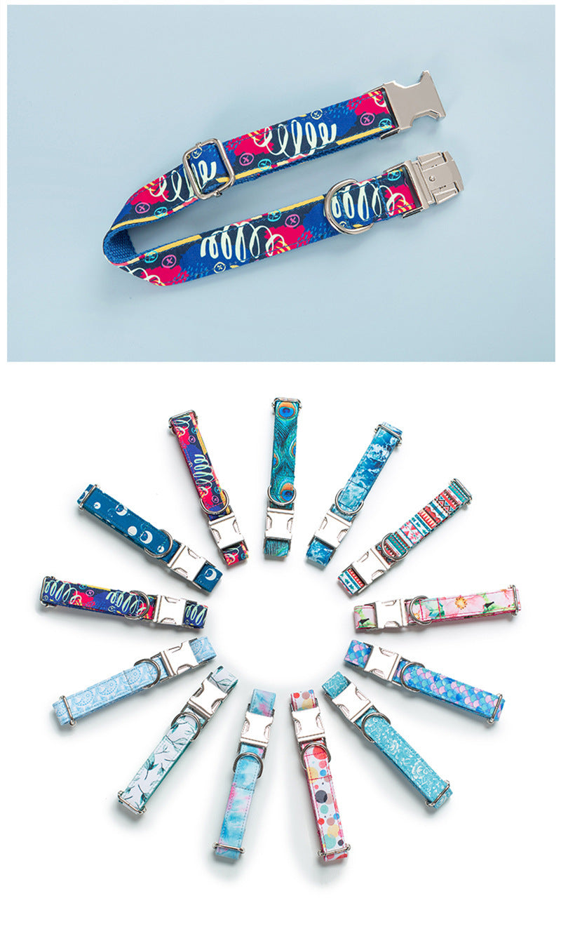 Pet Collar Leash Set