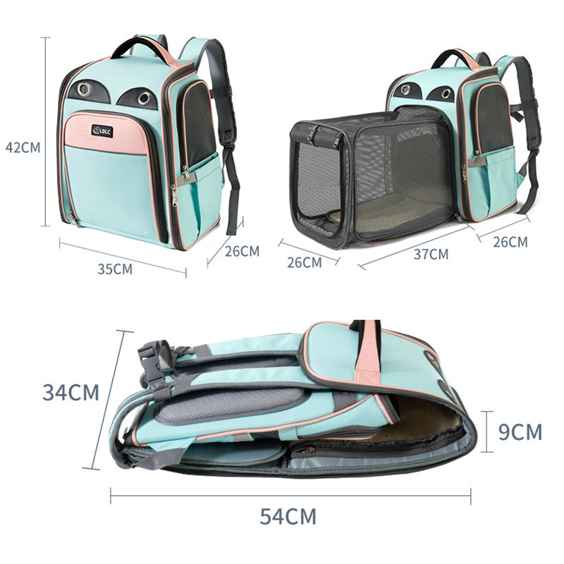 Expandable Travel Pet Backpack