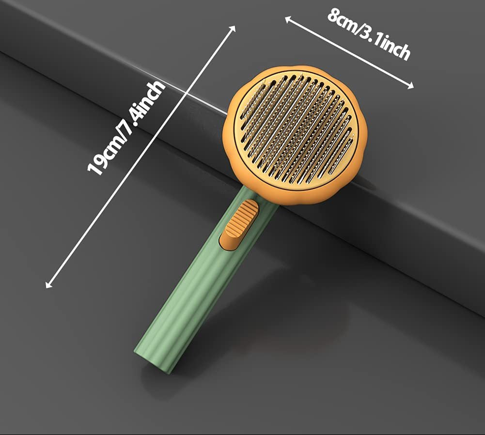 Cute Pumpkin Pet Grooming Comb